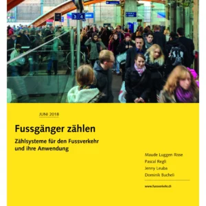 Fussgänger zählen: Zählsysteme für den Fussverkehr und ihre Anwendung