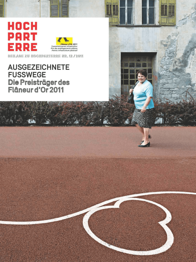 thumbnail of Hochparterre_Flaneurdor_2011