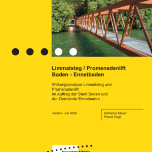 thumbnail of studie_0807_limmatsteg_wirkungsanalyse
