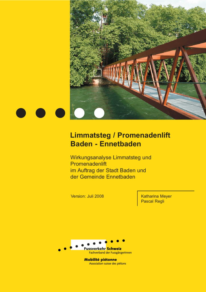 thumbnail of studie_0807_limmatsteg_wirkungsanalyse